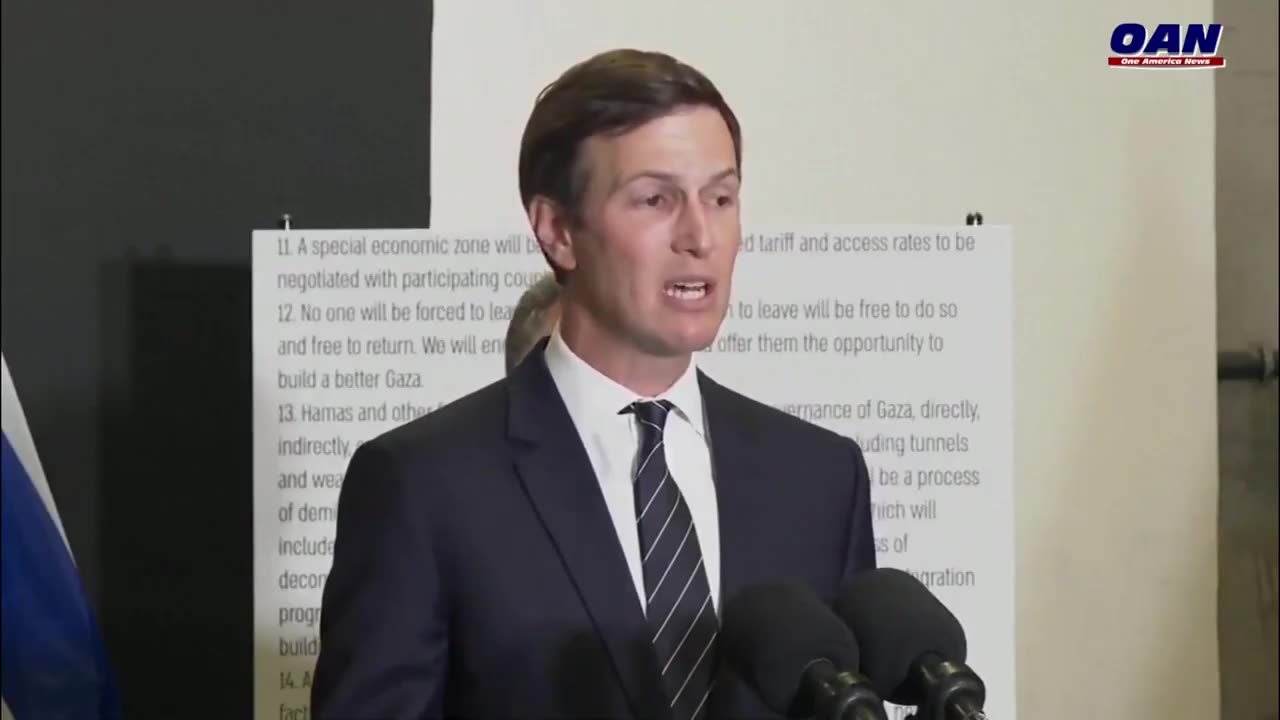 Jared Kushner on the Gaza Ceasefire