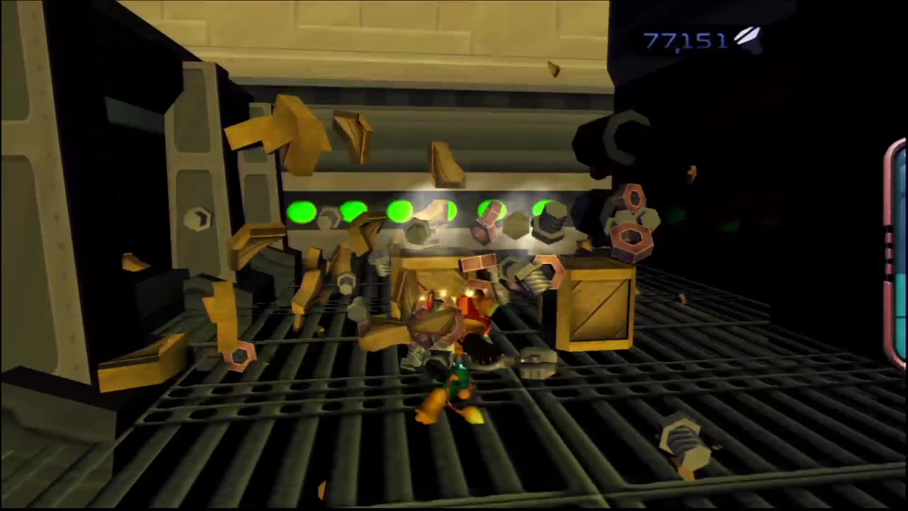 Playing Ratchet & Clank on PS 3