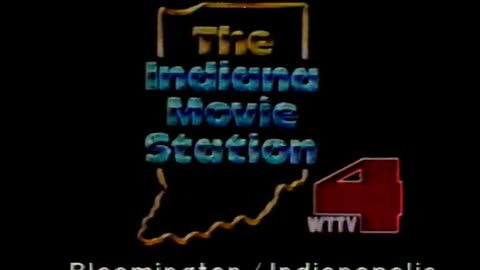 November 1984 - 'Once is Not Enough' Promo & WTTV Movie Bumper