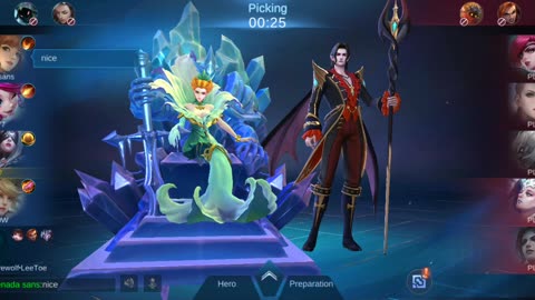 Pharsa in action no die!!! wanna play with me in christmas?? #mobilelegends