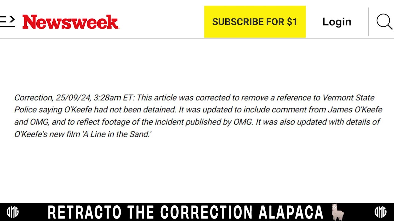 RETRACTION #1: Newsweek Reporter Sophie Clark FORCED to RETRACT Article