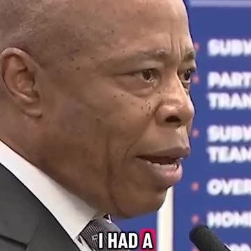 NYC mayor Eric Adams goes off on reporters during press conference