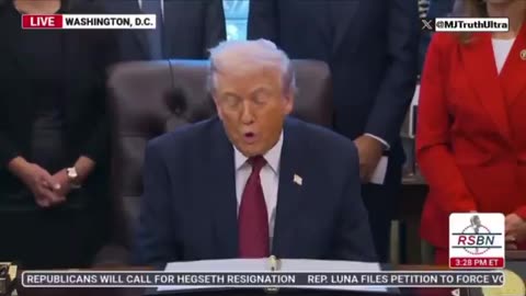 President Trump announces an end to the globalist agenda to phase out gasoline cars