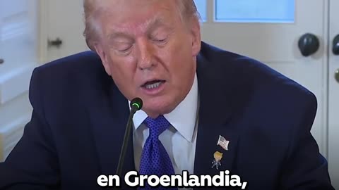 Trump: "Vamos a hacer algo con Groenlandia, les guste o no"