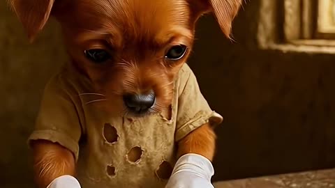 Poor Puppy's Sister Has NO Shoes - Rich Friends Mock Her 💔 FOLLOW & LIKE to Support Her Now!