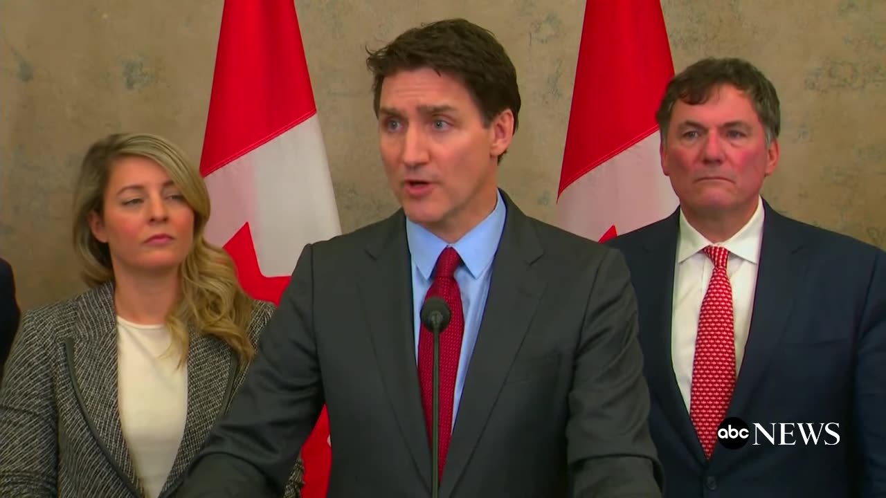 Canadian PM Trudeau announces retaliatory tariffs on US