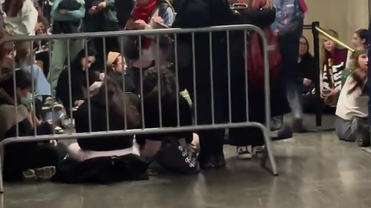 A large crowd of women have shown up to see Luigi