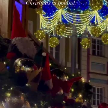 Poland’s Christmas Market was named the most beautiful in Europe this year