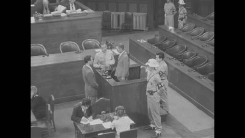 WAR CRIMES TRIALS, TOKYO, JAPAN - WAR CRIMES TRIALS, TOKYO, JAPAN - 111-adc-6627