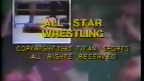 WWF All Star Wrestling May 25 1985