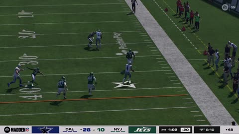 NFL Football | Cowboys @ Jets | Madden 26
