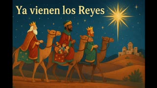Ya vienen los Reyes Magos – Karaoke Villancico Tradicional (con música e imágenes IA)