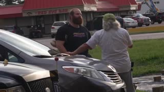 Man Gets Mad & Goes After Our Camera When Caught Inviting GirI To Hotel (Sioux Falls, South Dakota)