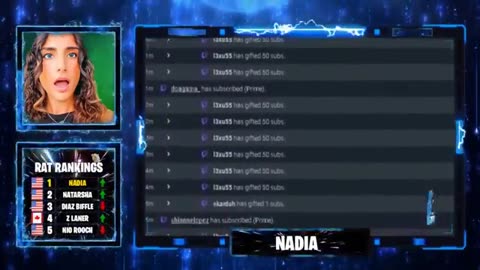 CHEATING STREAMER NADIA UNDER INVESTIGATION BY DELTA FORCE.