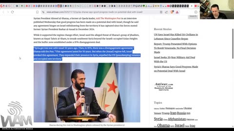 INSANE: TRUMP MEETS WITH TERRORIST! - Invites Jolani To White House As Christians Tortured In Syria