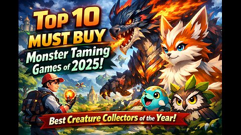 Top 10 MUST BUY Monster Taming Games of 2025! | Best Creature Collectors of the Year!