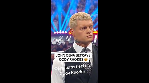 John Cena turns heel