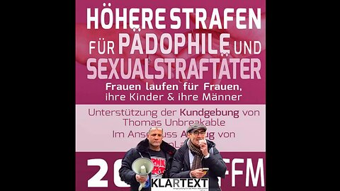 Kinderschutz jetzt: Grenzen setzen, Betroffenen glauben, Täter stoppen - Rede bei Thomas_Unbreakable