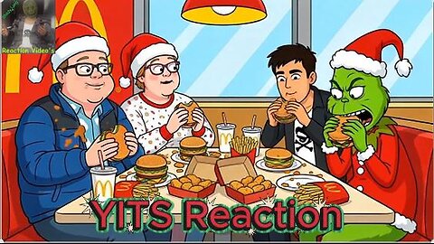 YITS Reaction - Mc Donald's Grinch Meal & Socks - Pigeon Forged Christmas Lights - 2025