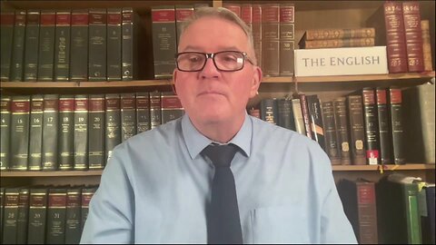 Rupert Lowe he puts up an English flag yet has not mentioned the English Bill of Righst 1688