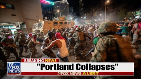 Illegals STORM Portland's Center... ICE Unleashes 'ZERO MERCY'