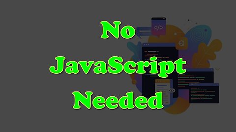 No JavaScript Needed! Pure CSS Full Page Scroll Animation