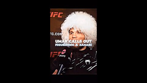 UMAR NURMAGOMEDOV CALLS OUT FIGUEIREDO & ZAHABI 👀🔥