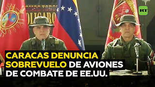 Caracas denuncia que cinco aviones de combate de EE.UU. sobrevolaron el espacio aéreo venezolano