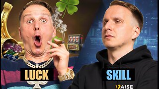 How much LUCK do you need in Poker?