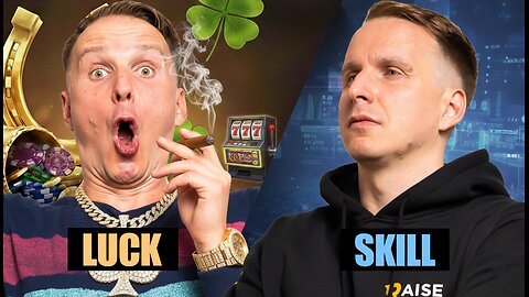 How much LUCK do you need in Poker?