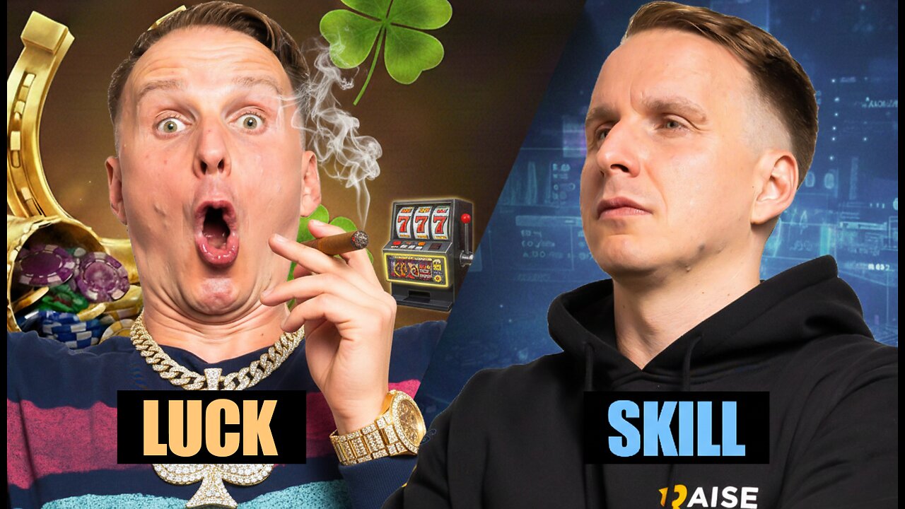 How much LUCK do you need in Poker?