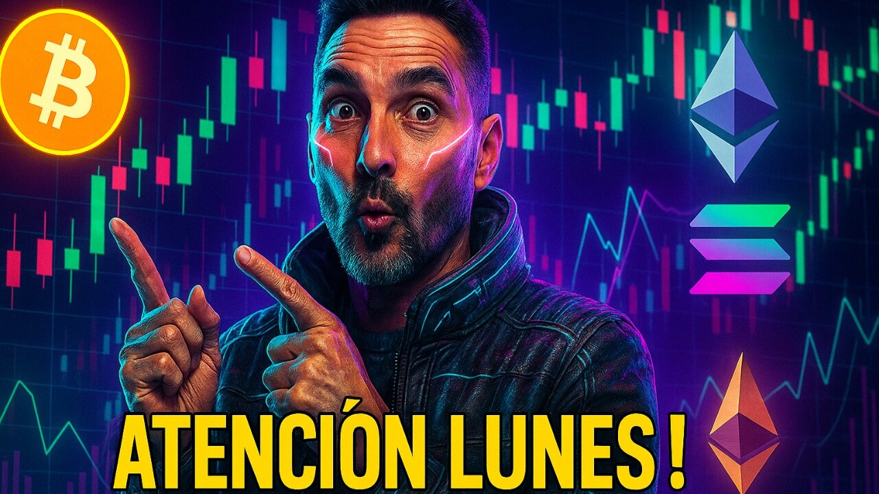 ATENCION LUNES Y DIA 30 !!!🤔 Bitcoin 💰 Ethereum 🌐 Solana ☀️