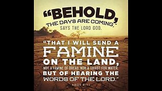 Revelations with Watchman44 - "A Famine of Hearing the Words of the LORD" 12/1/25