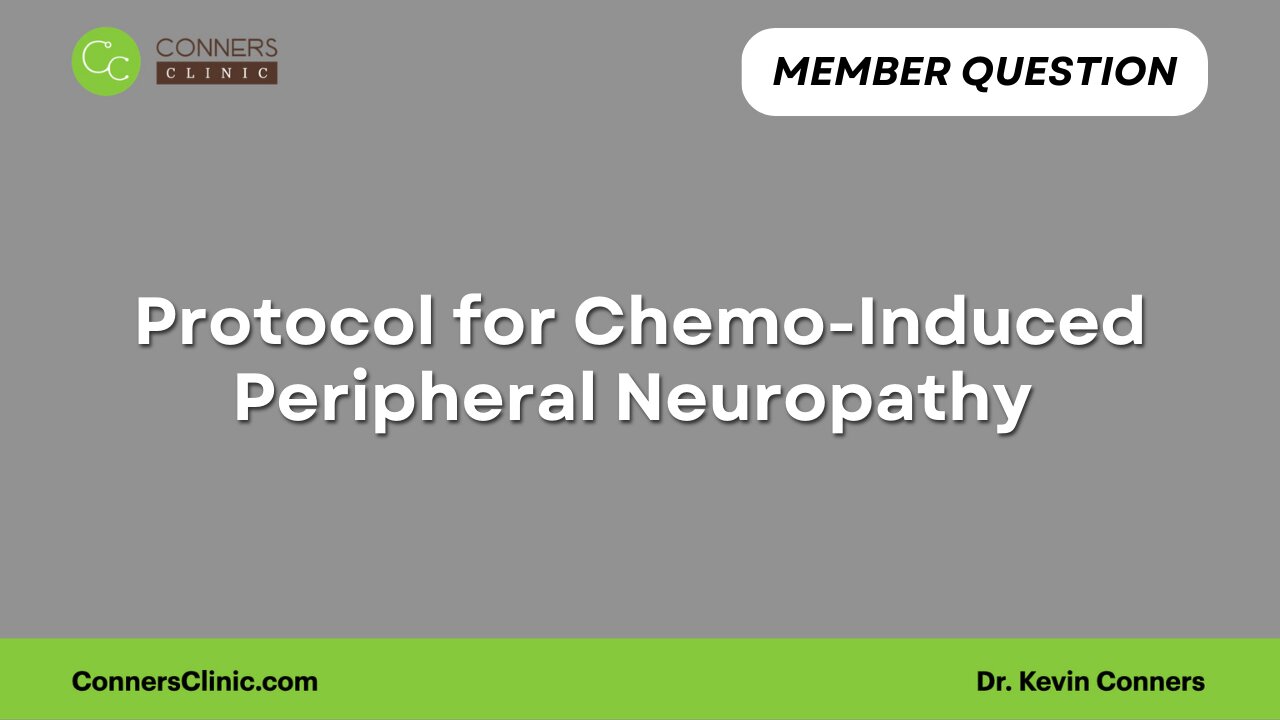 Protocol for Chemo-Induced Peripheral Neuropathy