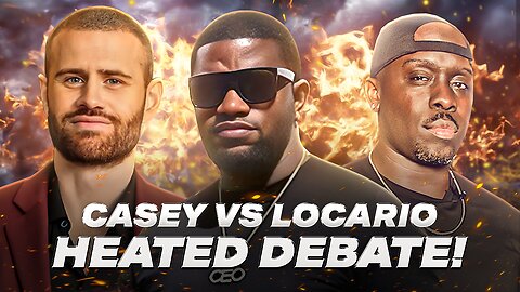 Casey Red Beard VS Mr. Locario Heated Debate