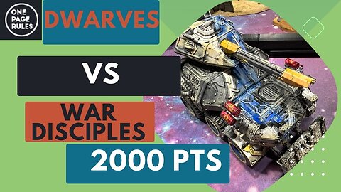 Dwarfs vs War disciples 2000 points (2)
