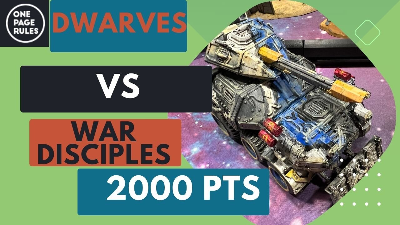 Dwarfs vs War disciples 2000 points (2)