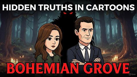 HIDDEN TRUTHS IN CARTOONS PT. 3 (BOHEMIAN GROVE!!)|PLEDGE LIGHT🪬👁