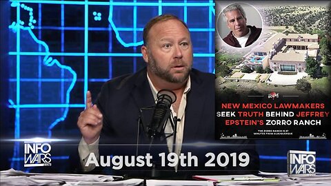 Alex Jones Exposed Epstein's Cloning Facility In 2019