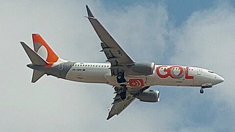 Boeing 737 MAX 8 PR-XMW coming from Rio de Janeiro to Fortaleza