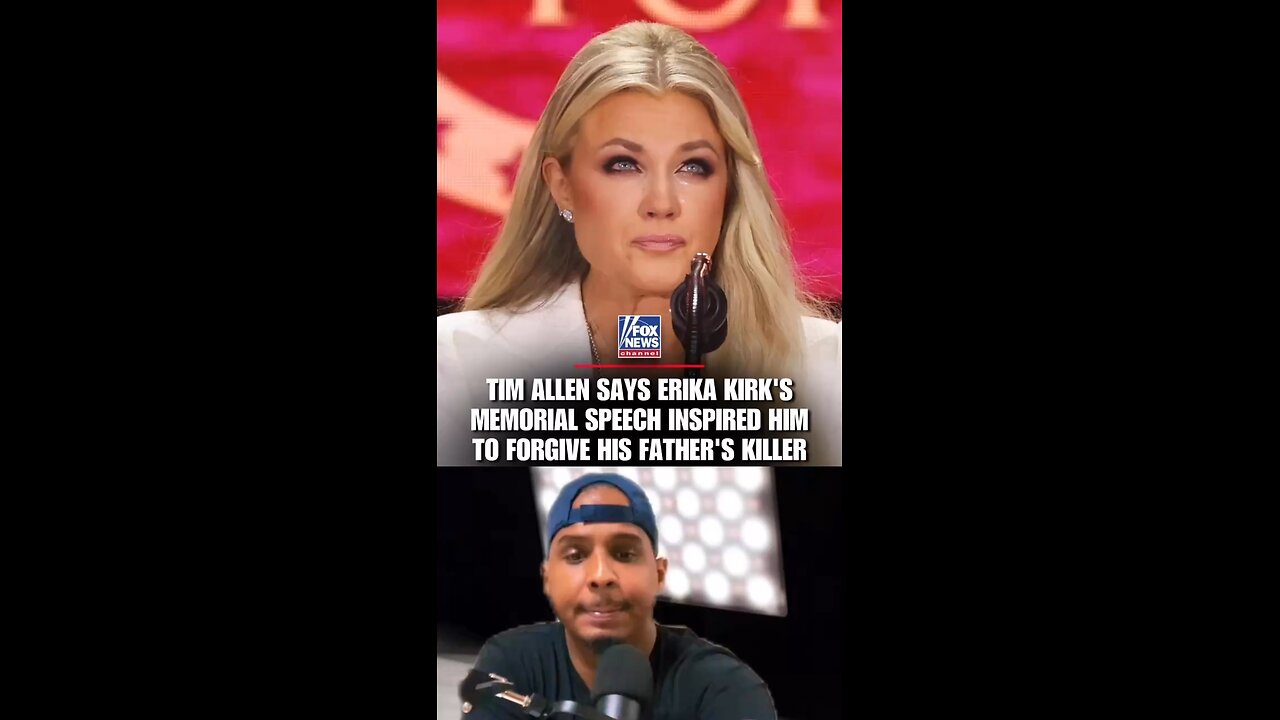 TIM ALLEN SAYS ERIKA KIRK’S & MEMORIAL SPEECH INSPIRED HIM TO FO🔥 #viral #reels #shorts #short #fyp