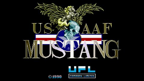 US AAF Mustang Arcade Game, UPL 1990, Longplay