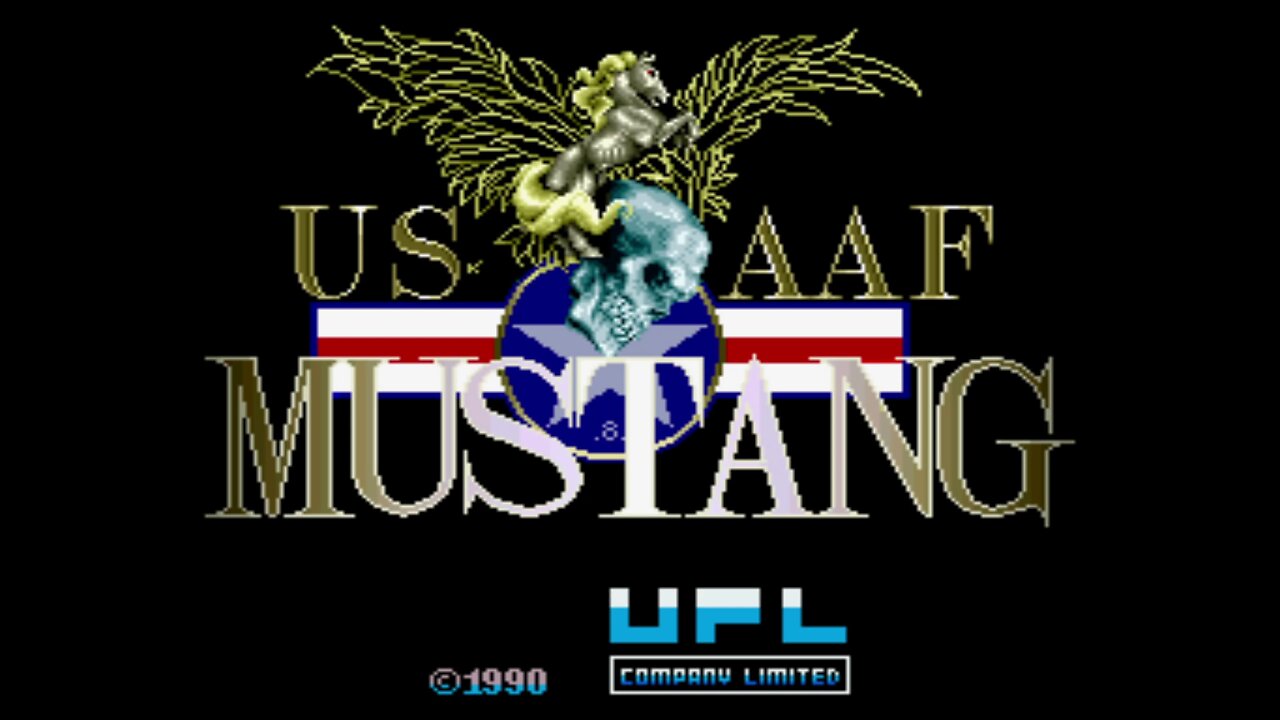 US AAF Mustang Arcade Game, UPL 1990, Longplay