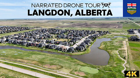 🌾 Langdon, Alberta 🛩️ 4K Drone