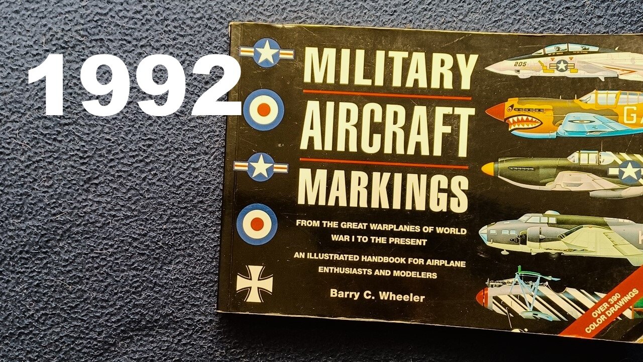 MILITARY AIRCRAFT MARKINGS, Barry C. Wheeler, 1992 Longmeadow Press