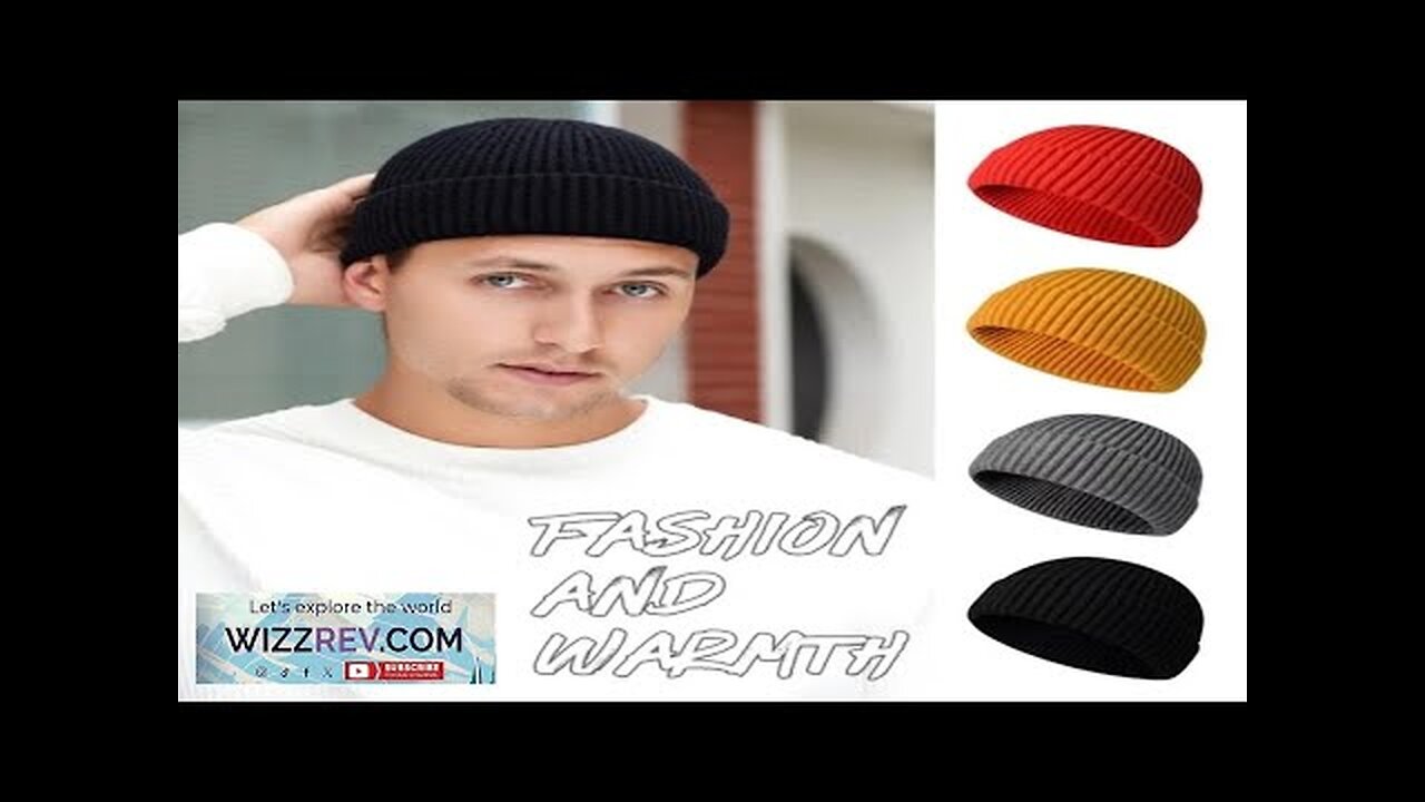 Knitted Hat for Men & Women Caps Wool Fashion Simple Warm Skullies Review