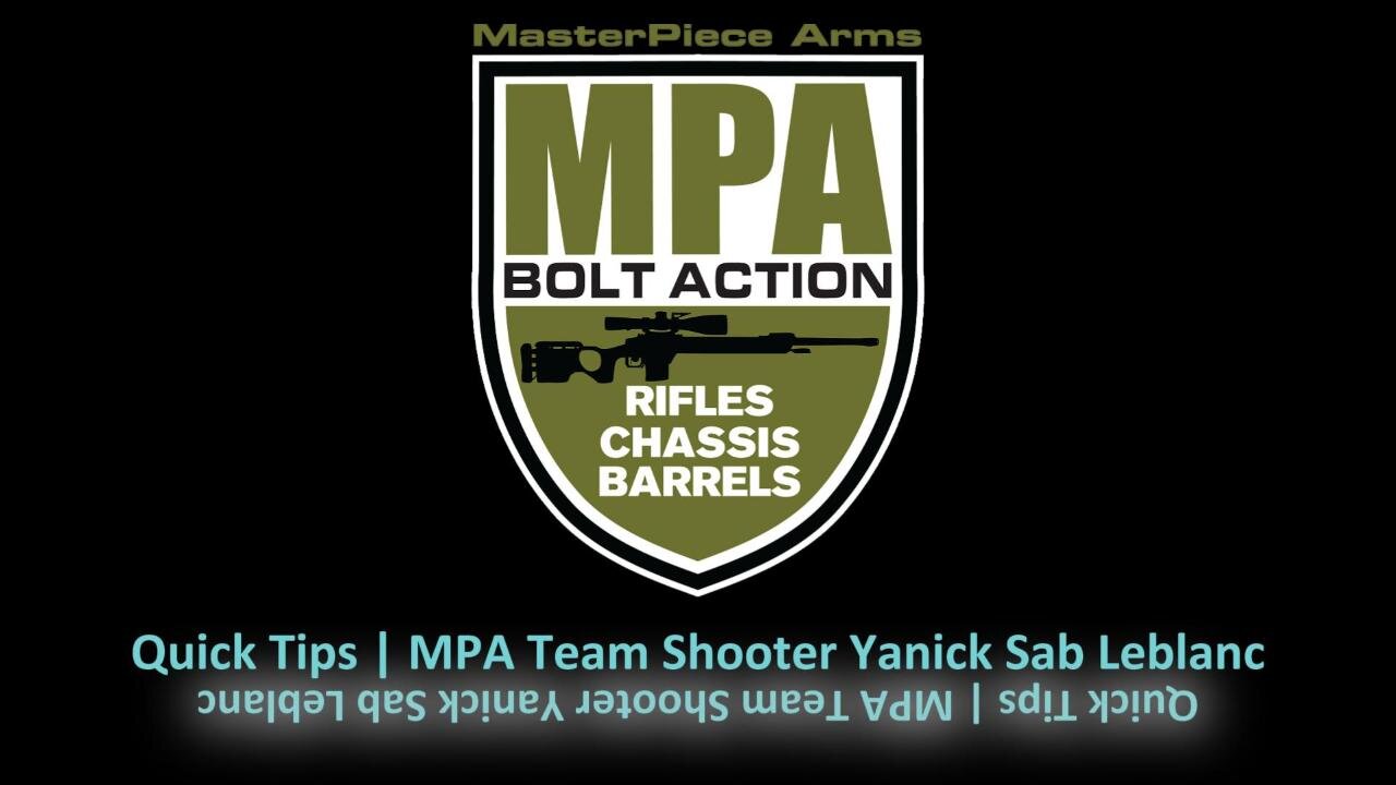 Quick Tips from Team MPA Shooter Yanick Sab Leblanc