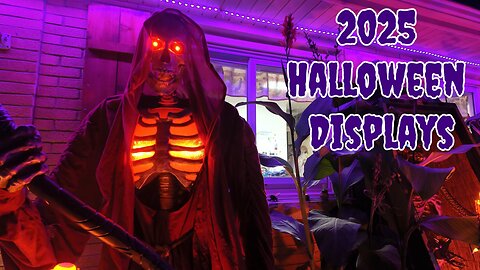 2025 Halloween Yard Displays! West Bend, Wisconsin