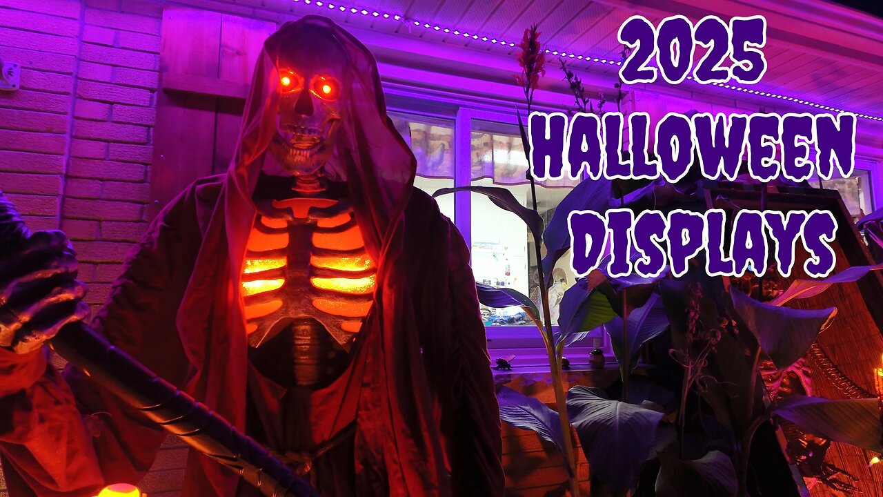 2025 Halloween Yard Displays! West Bend, Wisconsin
