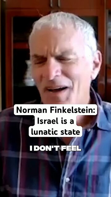 🤪 Israel a ‘lunatic state’ — US scholar